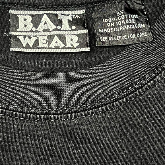 Vintage 90’s B.A.T Wear Negro Basketball League Shirt 🏀⛹🏽 - Picture 3 of 4